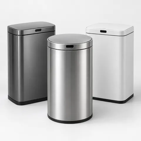 Touchless sensor trash cans